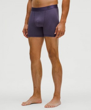 εσωρουχα Lululemon Always In Motion Mesh Boxer 5" ανδρικα βαθυ γκρι βαθυ | Greece-7592436