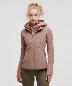 Μπουφαν Lululemon Another Mile γυναικεια ροζ | Greece-5213674