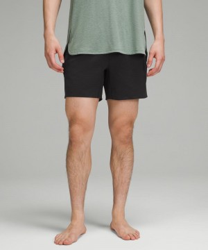 Σορτσ Lululemon Balancer 6" ανδρικα μαυρα | Greece-3968127