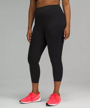 Κολαν Lululemon Base Pace High-Rise Crop 23" γυναικεια μαυρα | Greece-1386429