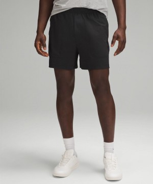 Σορτσ Lululemon Bowline 5" ανδρικα μαυρα | Greece-2896035