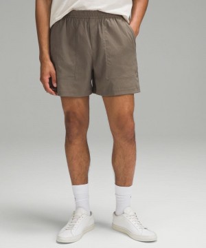 Σορτσ Lululemon Bowline 5" ανδρικα καφε | Greece-5620947