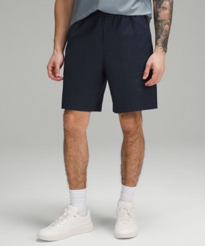 Σορτσ Lululemon Bowline 8" Stretch Cotton VersaTwill ανδρικα σκουρο μπλε | Greece-6421857