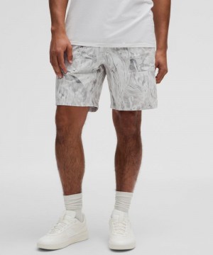 Σορτσ Lululemon Bowline 8" ανδρικα ασπρα Πολύχρωμο | Greece-0367281