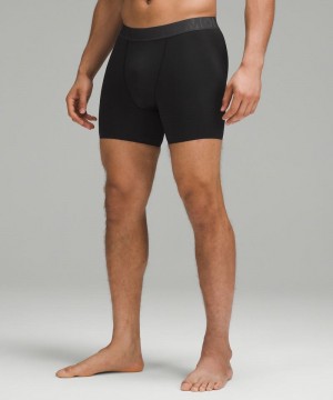 εσωρουχα Lululemon Built to Move Boxer 5" ανδρικα μαυρα | Greece-2978563
