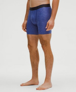 εσωρουχα Lululemon Built to Move Boxer 5" ανδρικα μπλε | Greece-3172065