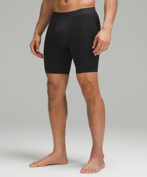 εσωρουχα Lululemon Built to Move Long Boxer 7" ανδρικα μαυρα | Greece-9482130