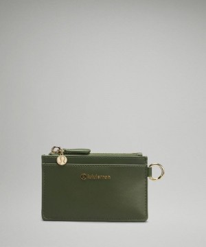 Τσαντεσ Lululemon Cactus Material Card Case ανδρικα πρασινο χρυσο χρωμα | Greece-1097583