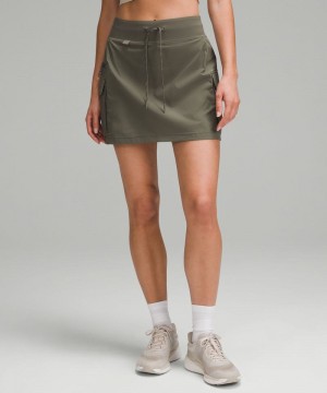φουστεσ Lululemon Cargo High-Rise Hiking γυναικεια πρασινο | Greece-7983015