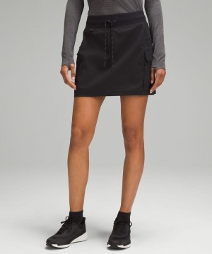 φουστεσ Lululemon Cargo High-Rise Hiking γυναικεια μαυρα | Greece-5029713