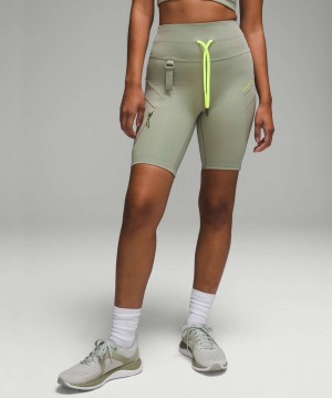 Σορτσ Lululemon Cargo Super-High-Rise Hiking 8" γυναικεια πρασινο | Greece-9704625