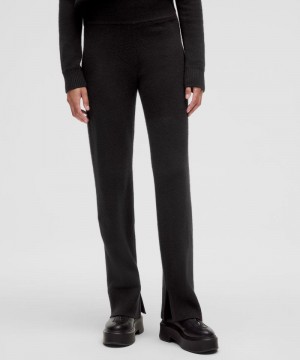 Παντελονι Lululemon Cashmere Straight Leg γυναικεια μαυρα | Greece-4068273