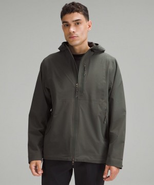 Μπουφαν Lululemon City-to-Hike Waterproof ανδρικα καφε | Greece-5693482