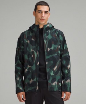 Μπουφαν Lululemon City-to-Hike Waterproof ανδρικα τυρκουάζ Πολύχρωμο | Greece-4910826