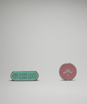 Τσαντεσ Lululemon Collectible Pins γυναικεια μεντα ροζ | Greece-5267381