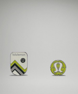 Τσαντεσ Lululemon Collectible Pins γυναικεια ανοιχτο πρασινο κίτρινα | Greece-2530761