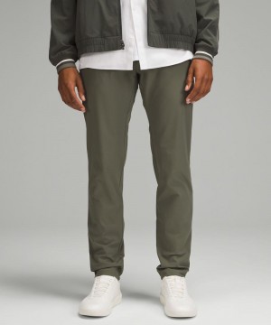 Παντελονι Lululemon Commission Classic-Fit 34"L Warpstreme ανδρικα πρασινο | Greece-7016498