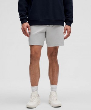 Σορτσ Lululemon Commission Classic-Fit 7" ανδρικα γκρι | Greece-8431907
