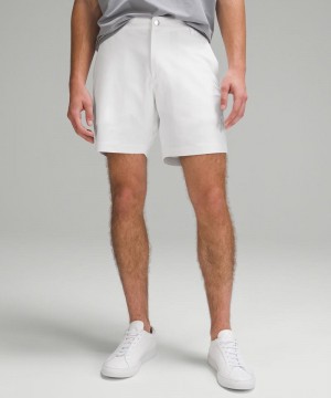 Σορτσ Lululemon Commission Classic-Fit 7" ανδρικα ασπρα | Greece-2857413