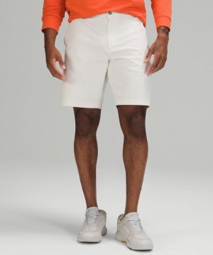 Σορτσ Lululemon Commission Classic-Fit 9" WovenAir ανδρικα ασπρα | Greece-6598714