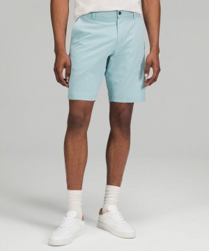 Σορτσ Lululemon Commission Classic-Fit 9" WovenAir ανδρικα τυρκουάζ μπλε | Greece-1758234