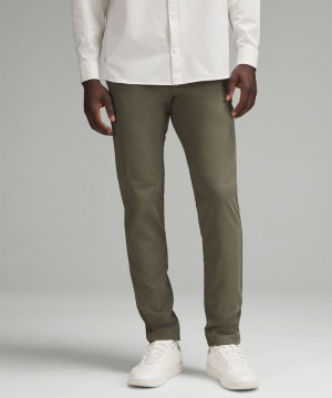 Παντελονι Lululemon Commission Slim-Fit 30"L ανδρικα πρασινο | Greece-0561423