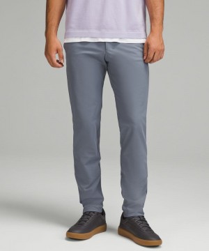 Παντελονι Lululemon Commission Slim-Fit 30"L ανδρικα γκρι | Greece-7298356