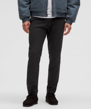 Παντελονι Lululemon Commission Slim-Fit 32"L Light Woven ανδρικα μαυρα | Greece-8607413