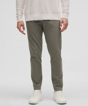 Παντελονι Lululemon Commission Slim-Fit 32"L Light Woven ανδρικα γκρι Ελιά | Greece-9536128