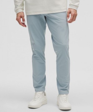 Παντελονι Lululemon Commission Slim-Fit 32"L Warpstreme ανδρικα μπλε | Greece-6892347
