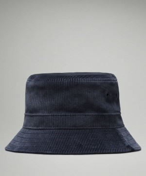 καπελα Lululemon Corduroy Bucket γυναικεια σκουρο μπλε | Greece-1769835