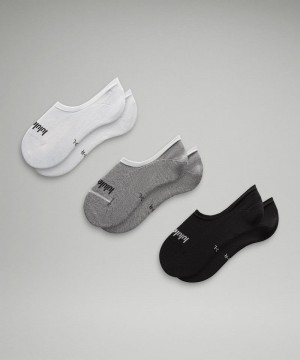 Καλτσεσ Lululemon Daily Stride Comfort No-Show γυναικεια ασπρα γκρι μαυρα | Greece-4057189