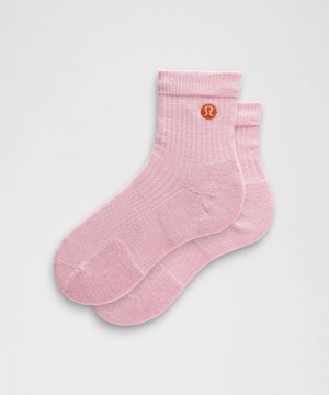 Καλτσεσ Lululemon Daily Stride Quarter γυναικεια ροζ | Greece-4508172