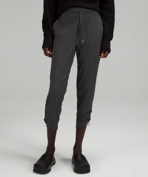 Παντελονι Lululemon Dance Studio Mid-Rise Cropped γυναικεια βαθυ γκρι | Greece-7536291