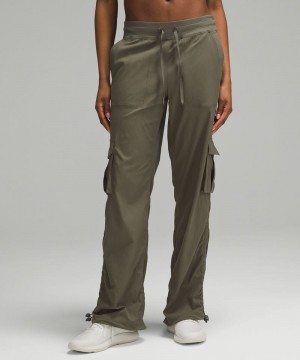 Παντελονι Lululemon Dance Studio Relaxed-Fit Mid-Rise Cargo γυναικεια πρασινο | Greece-5107963