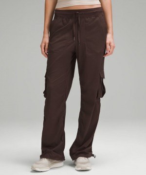 Παντελονι Lululemon Dance Studio Relaxed-Fit Mid-Rise Cargo γυναικεια σοκολάτα | Greece-8193267