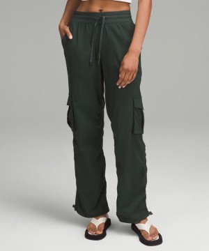 Παντελονι Lululemon Dance Studio Relaxed-Fit Mid-Rise Cargo γυναικεια πρασινο | Greece-9648023