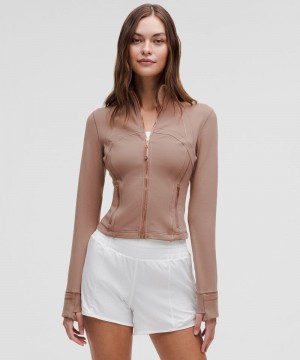Μπουφαν Lululemon Define Cropped Luon γυναικεια ροζ | Greece-9876351