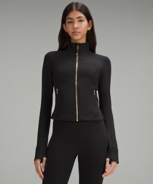 Μπουφαν Lululemon Define Cropped Nulu γυναικεια μαυρα χρυσο χρωμα | Greece-2089637