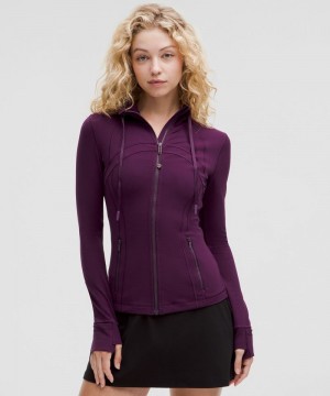 Μπουφαν Lululemon Define Hooded Nulu γυναικεια μωβ | Greece-0671453