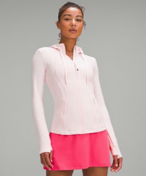 Μπουφαν Lululemon Define Hooded Nulu γυναικεια ροζ | Greece-8197052