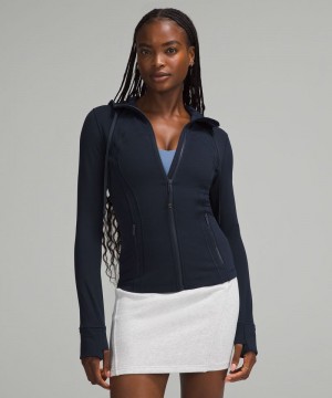 Μπουφαν Lululemon Define Hooded Nulu γυναικεια σκουρο μπλε | Greece-4326870