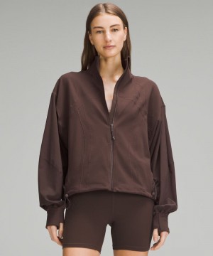 Μπουφαν Lululemon Define Relaxed-Fit Luon γυναικεια σοκολάτα | Greece-3214978