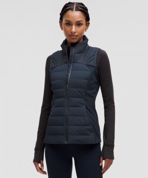 Γιλεκο Lululemon Down for It All γυναικεια σκουρο μπλε | Greece-0165249