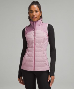 Γιλεκο Lululemon Down for It All γυναικεια ροζ ροζ | Greece-4820619