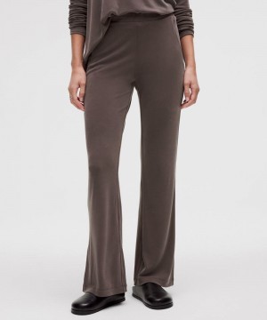 Παντελονι Lululemon Drapey Softstreme Flared γυναικεια σοκολάτα | Greece-5780364