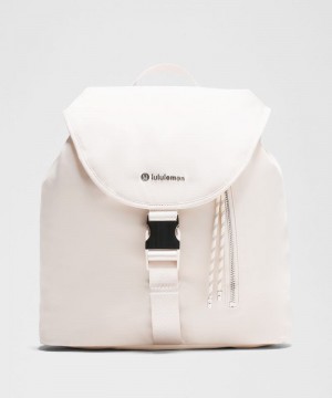 Σακιδια Lululemon Drawstring Bucket 10L γυναικεια ασπρα ασημι | Greece-6597243