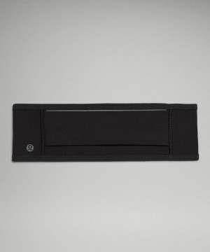 καπελα Lululemon Fast and Free Fleece Running Ear Warmer ανδρικα μαυρα | Greece-9502417