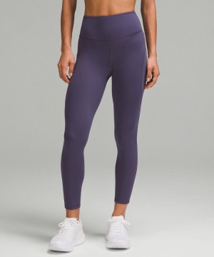 Κολαν Lululemon Fast and Free High-Rise Thermal Tight 25" γυναικεια βαθυ γκρι | Greece-4078561