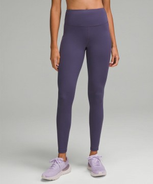 Κολαν Lululemon Fast and Free High-Rise Thermal Tight 28" γυναικεια βαθυ γκρι | Greece-6290814